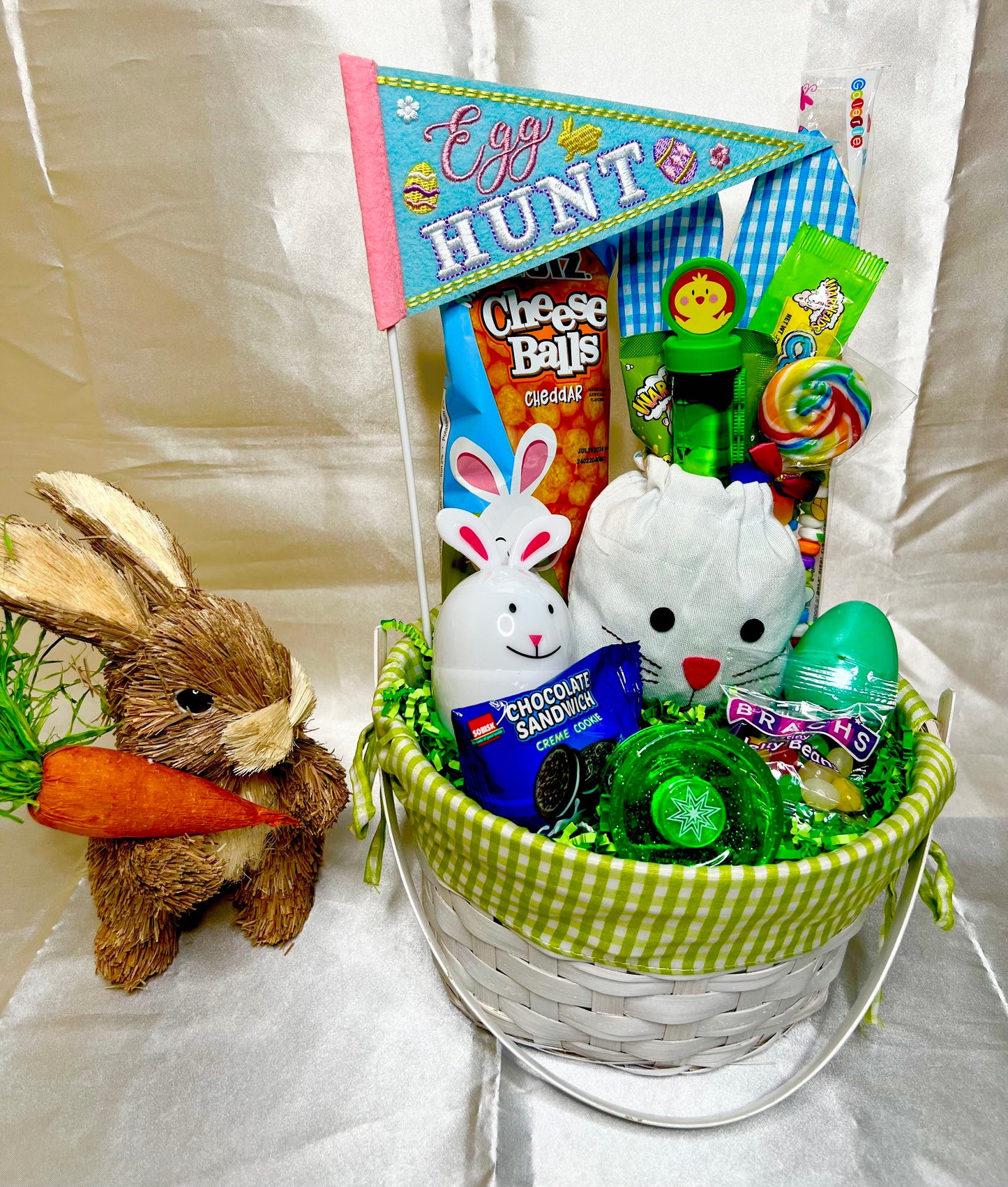 Gingham Easter Basket