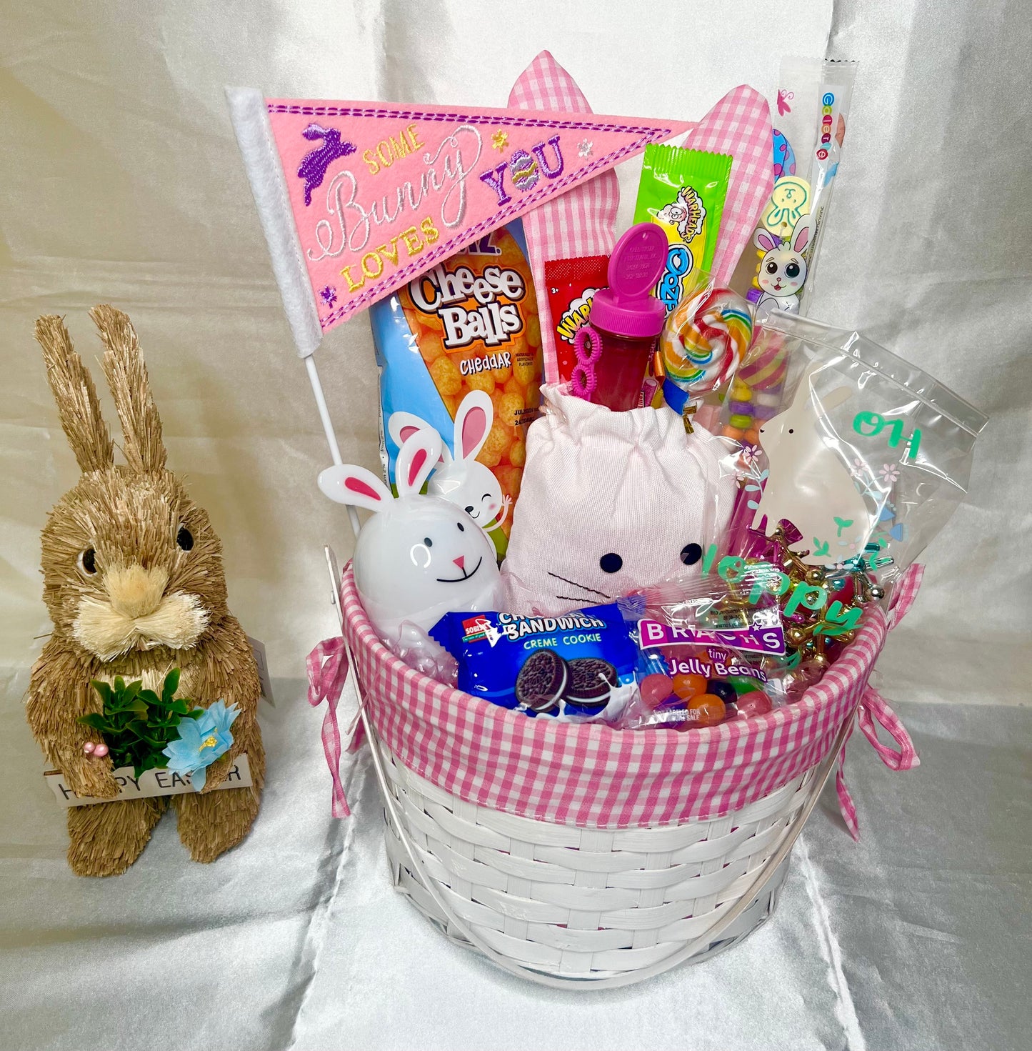 Gingham Easter Basket