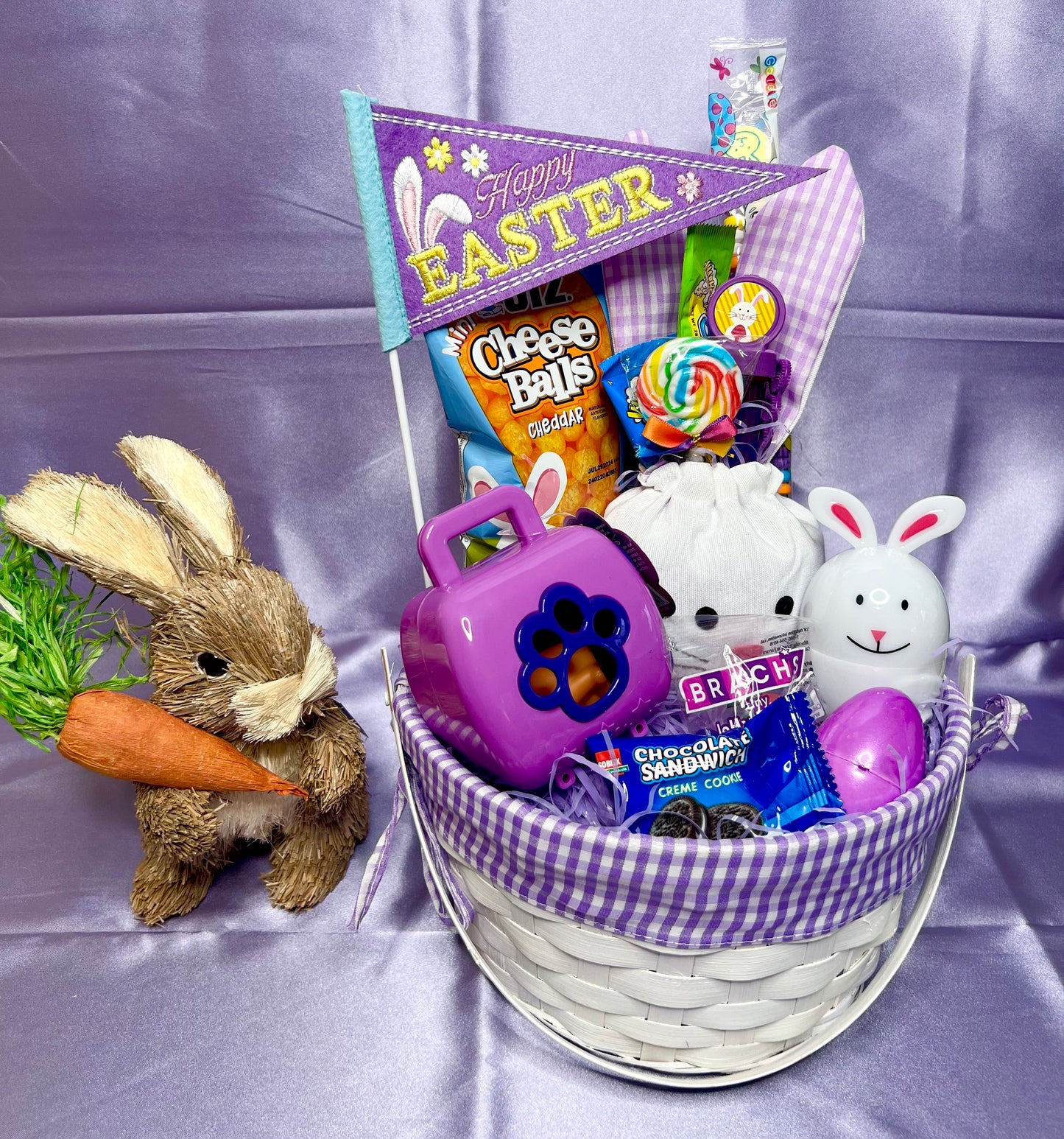 Gingham Easter Basket